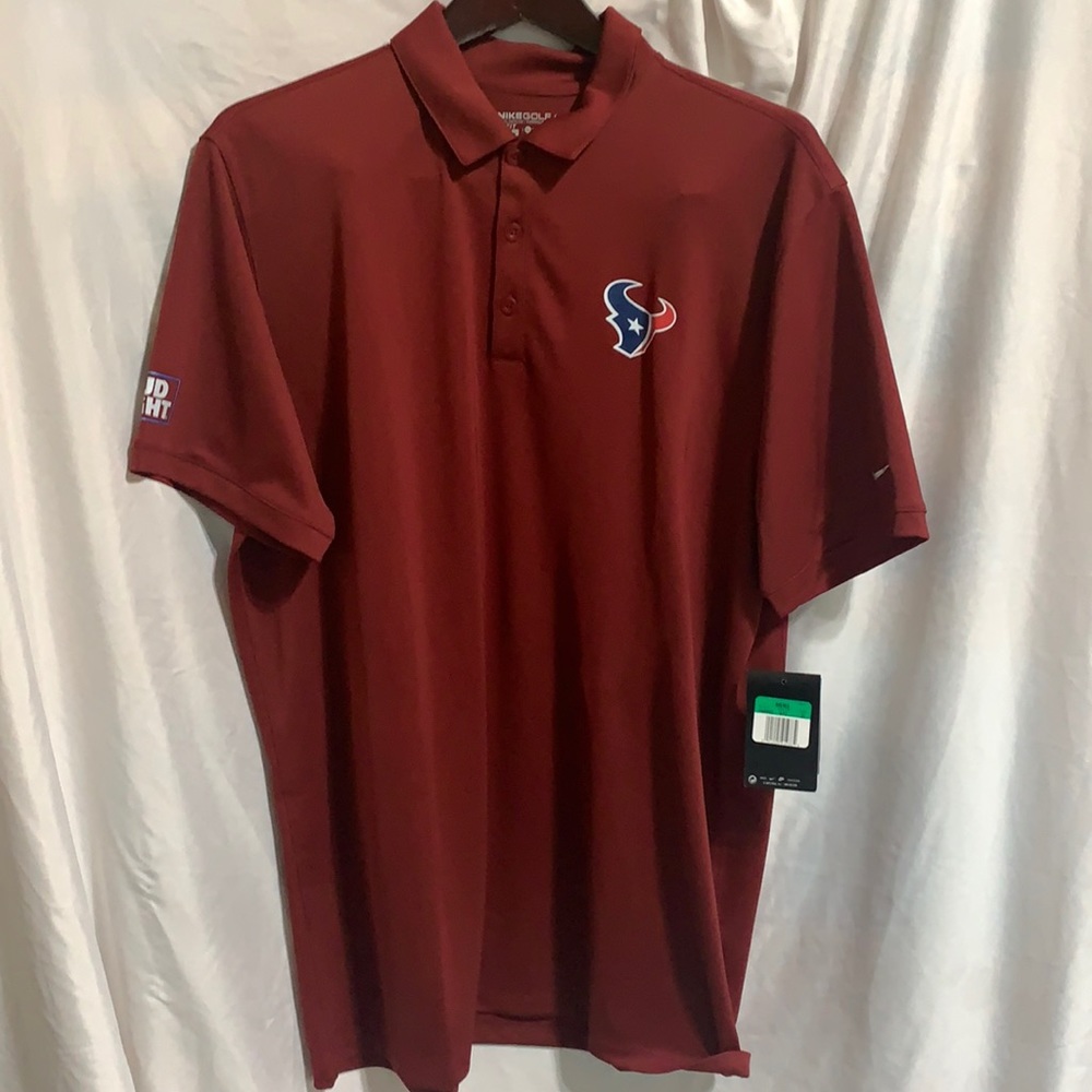 Houston Texans Mens Dri fit Polo XL